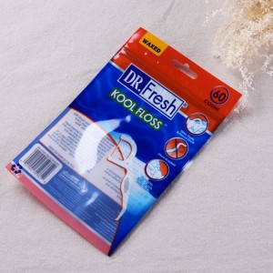 Le sac fait sur commande de visage de feuille d'aluminium de thermocollage met en sac des sacs / poche de paquet cosmétique de masque / sac de soie dentaire