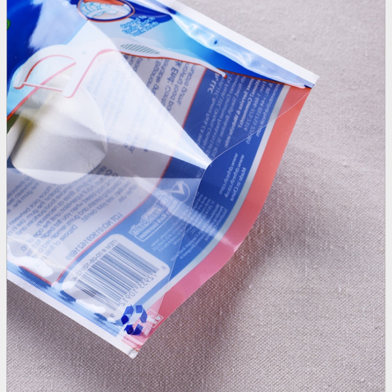 Le sac fait sur commande de visage de feuille d'aluminium de thermocollage met en sac des sacs / poche de paquet cosmétique de masque / sac de soie dentaire