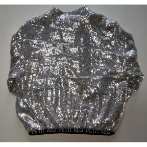 VESTE À SEQUINS SLIVER POUR ENFANTS RLCJ0003N