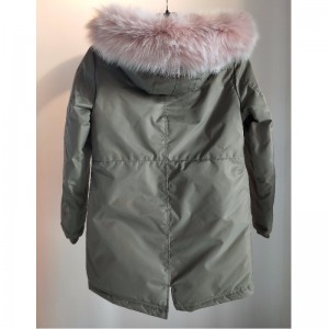 MANTEAU REMBOURRÉ EN KHAKI POUR ENFANTS RLCPC0006