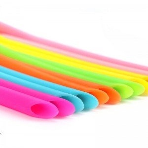 Paille de silicone