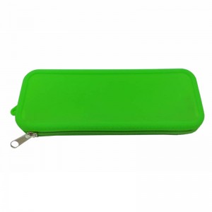 Étui de stylo de sac de crayon de silicone étudiant nouveauté personnalisé