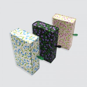 Le type facile de tiroir de traction a personnalisé la boîte-cadeau de cosmétiques de vêtements de vêtements de nourriture