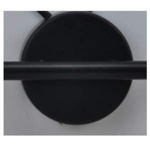 spot light-2LT avec abat-jour en tissu découpé au laser