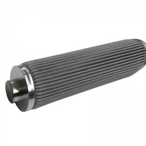 Filtre à eau plissé en acier inoxydable 50Micron