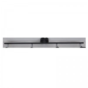 spot light-4LT avec abat-jour en tissu découpé au laser