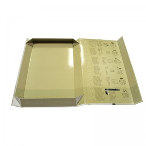 Type de livre personnalisé Coffret cadeau pour emballage cosmétique