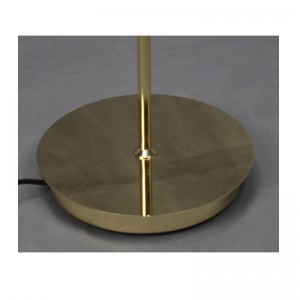 Lampadaire avec abat-jour en métal et fonction de réglage