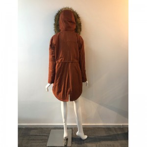 MANTEAU À CAPUCHE POUR FEMME RLWPC0045