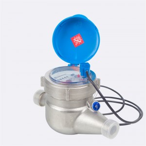 Compteur d'eau sanitaire en acier inoxydable
