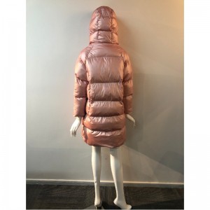 Doudoune Luffline Puffer Coat en rose RLWPC0081