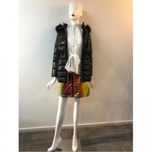 Doudoune manteau PUFFER EN NOIR RLWPC0082