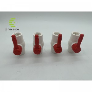 Le robinet à tournant sphérique à haute pression à 3 voies pour eau de boisson