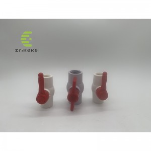 Le robinet à tournant sphérique à haute pression fait partie de l'eau de boisson