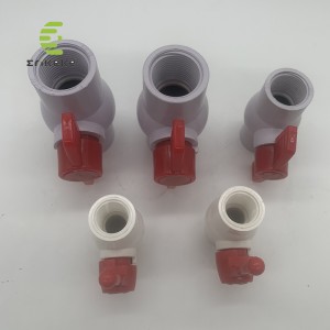 Le robinet à tournant sphérique haute pression de 4 pouces pour l'eau