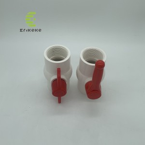 Le robinet à tournant sphérique haute pression de 1-1 / 2 po pour l'eau