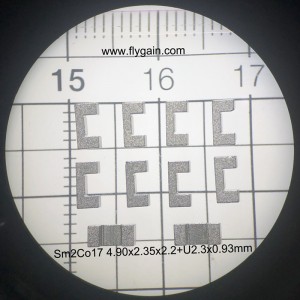 Usine chinoise de haute qualité forte micro aimant de précision