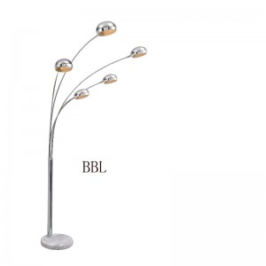 Lampadaire moderne avec base en marbre