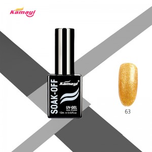 Kamayi vente chaude gel de fleurs nai art private label gel de longue durée vernis à ongles peler off UV led gel vernis