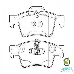 Plaquettes de freins (OE: 004 420 52 20, OE: A0044205220)