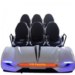 9DVR vaisseau spatial (blanc) siège de vente 9Dvr cinéma 6 sièges 9dvr pour la famille