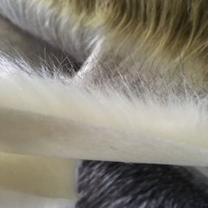 Machines à tricoter circulaires en fausse fourrure Jacquard électronique à poil long