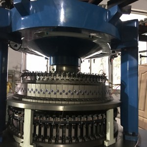 Métier à tricoter circulaire à grande vitesse, petit diamètre
