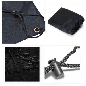 Couverture de table ronde de jardin