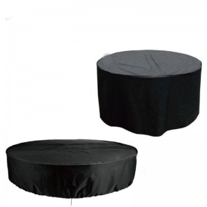 Couverture de table ronde de jardin