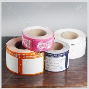 Excellente barre en acier de saturation de couleur étiquettes volantes étiquettes haute température