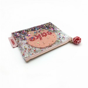 trousse de toilette paillette