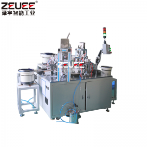 Equipement d'assemblage automatique d'actionneurs de portes et de fenêtres