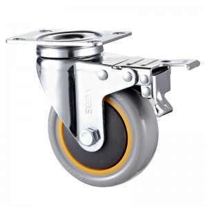 Usage moyen - Boîtier chromé avec roue Orange TPE2