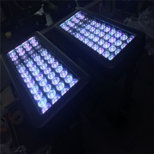 6effets 48PCS12W RGBW LED DMX STROBE FLOOD LAVER LUMIÈRE RÉSISTANT À L'EAU
