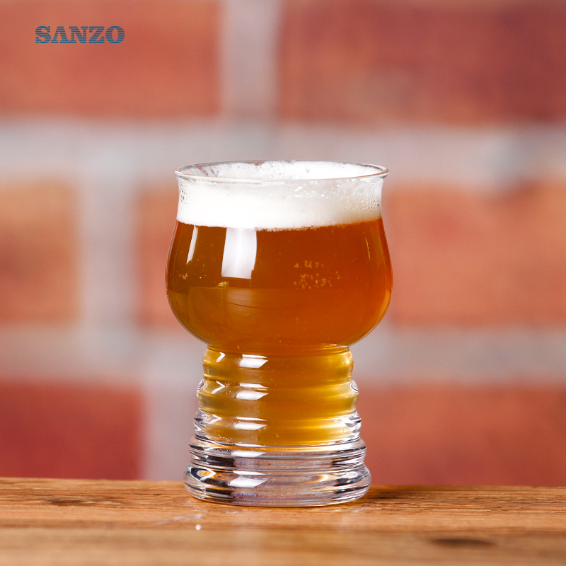 Verre à bière Sanzo 6oz personnalisé fait sur commande Verre à bière Octogone Verre à bière