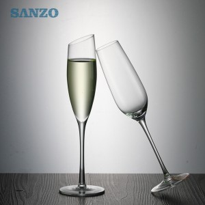 SANZO Bohème Champagne Verre Personnalisé À La Main En Verre Coupe De Champagne Promotion Chaude De Vente Coloré Verre À Champagne