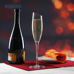 SANZO Bohème Champagne Verre Personnalisé À La Main En Verre Coupe De Champagne Promotion Chaude De Vente Coloré Verre À Champagne