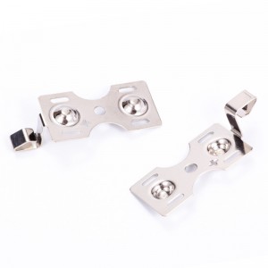 Pinces métalliques en acier inoxydable