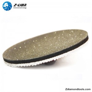 ZL-123ER Tampons de polissage électrolytiques en verre Roloc de 2 pouces