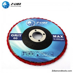 ZL-WMC65S disque à lamelles en diamant pour pierre, béton, verre, céramique