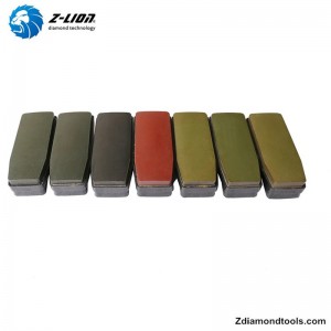 Bloc abrasif de Fickert de résine de bloc de ponçage de granit ZL-BLR pour le meulage de pierre