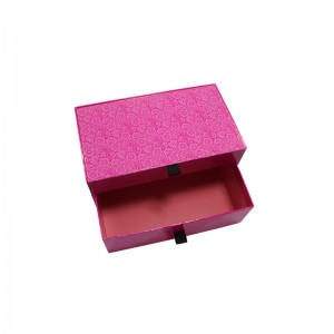 Coffret cadeau double tiroir professionnel de type boîte personnalisée à haute teneur