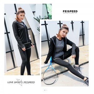 FDMF005- 5pcs Sport Suits Fitness Yoga Running Athletic Survêtements
