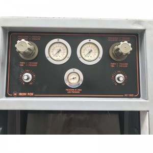 Presse pneumatique à semelle pneumatique en fer fox fixant les chaussures faisant le prix de la machine