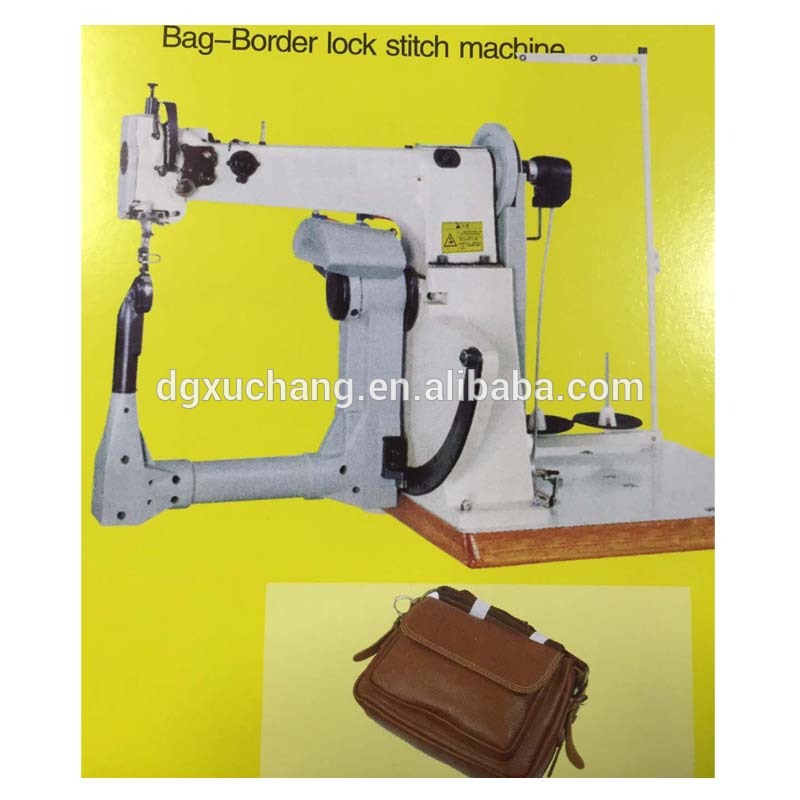 machine à coudre industrielle de sac en cuir automatique