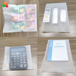 imperméable à l'eau 100% biodégradable en amidon de maïs en plastique vêtement popsicle emballage sac