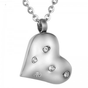 Bijoux de crémation pendentif crémation en zircone cubique