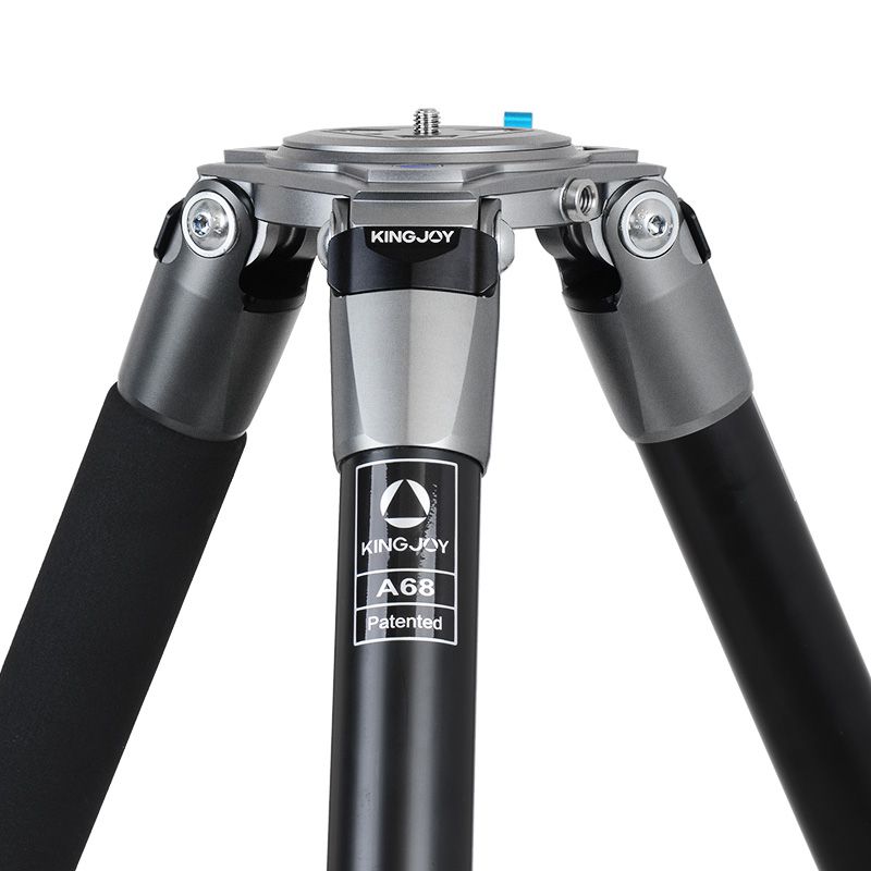 Kingjoy OEM Caméra Vidéo Grand Tube En AluminiumTripod