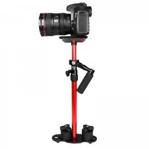 KINGJOY Stabilisateur de caméra mini portable VS-060 de 600 mm \/ 23,62 pouces pour reflex