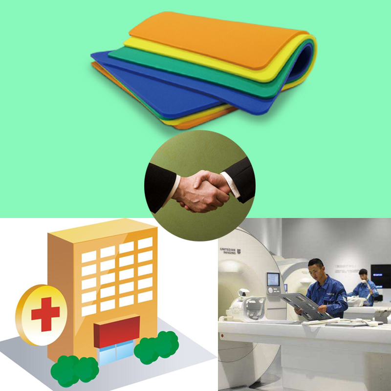 Un matériau spécial pour des solutions pour les dispositifs médicaux nécessitant un rembourrage. (ACF)